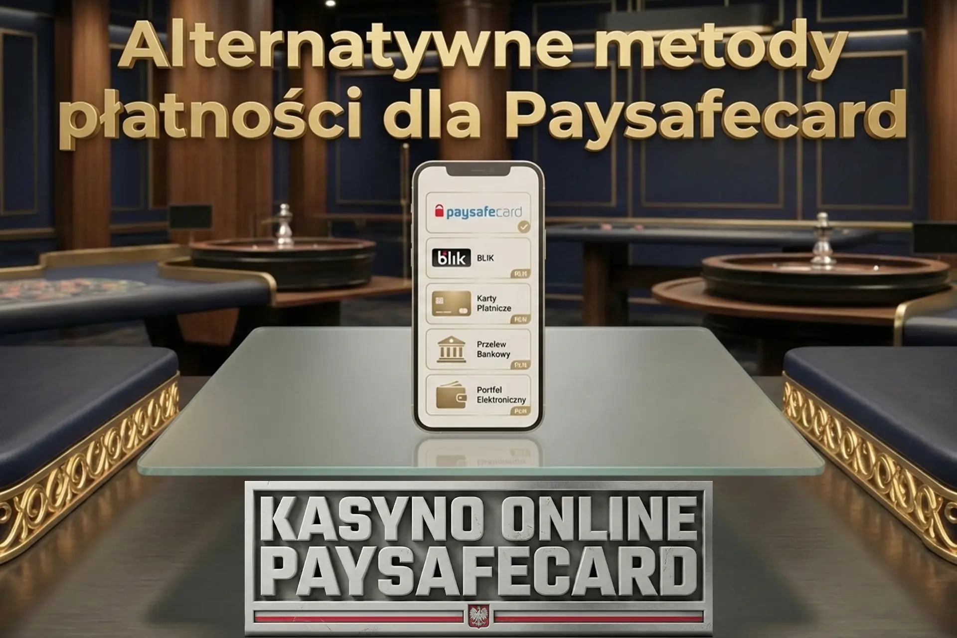 Inne popularne metody płatności jako alternatywa dla Paysafecard